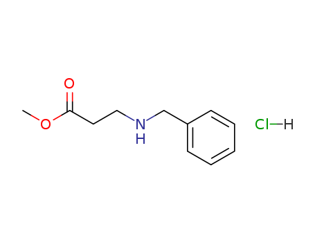 b-Alanine, N-(phenylmethyl)-,methyl ester, hydrochloride (1:1) cas  25027-59-2