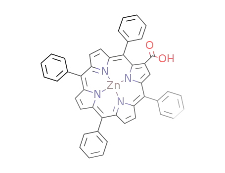 Zn(tetraphenylporphyrin)(COOH)