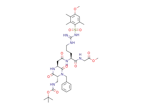 C<sub>38</sub>H<sub>54</sub>N<sub>8</sub>O<sub>11</sub>S