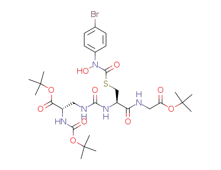 C<sub>29</sub>H<sub>44</sub>BrN<sub>5</sub>O<sub>10</sub>S