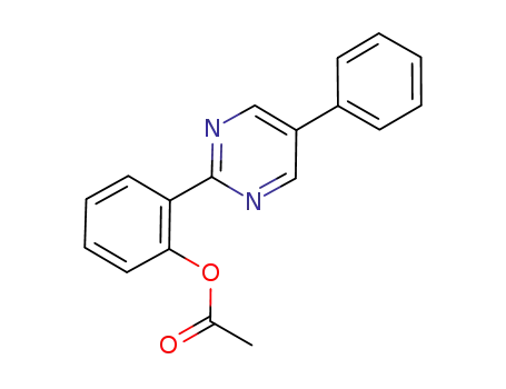 2-(5-phenylpyrimidin-2-yl)phenyl acetate