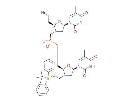 C<sub>40</sub>H<sub>51</sub>BrN<sub>4</sub>O<sub>9</sub>SSi