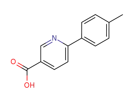 Molecular Structure of 521074-77-1 (6-(4-Ethylphenyl)-nicotinic acid)