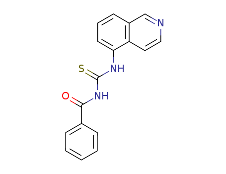 N-Benzoyl-N'-(5-isoquinolinyl)thiourea