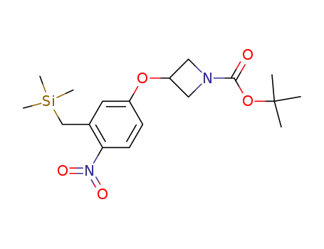 tert-butyl 3-[4-nitro-3-(trimethylsilylmethyl)phenoxy]azetidine-1-carboxylate