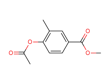 4-acetoxy-3-methyl-benzoic acid methyl ester