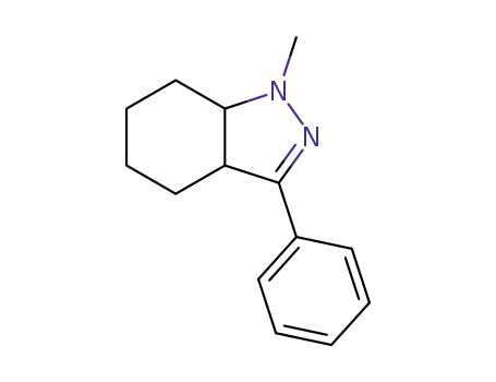 3a,4,5,6,7,7a-hexahydro-1-methyl-3-phenyl-1H-indazole
