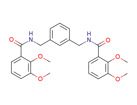 Molecular Structure of 188746-15-8 (N,N'-[1,3-phenylenebis(methylene)]bis-(2,3-dimethoxybenzamide))