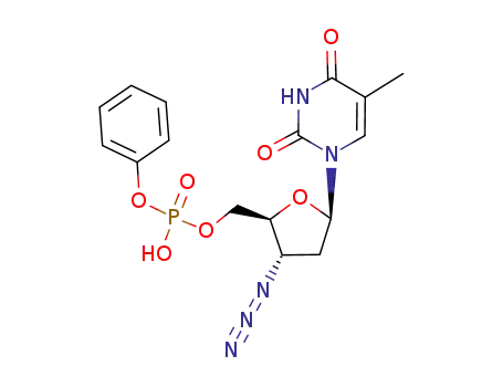 5'-Thymidylic acid, 3'-azido-3'-deoxy-, monophenyl ester