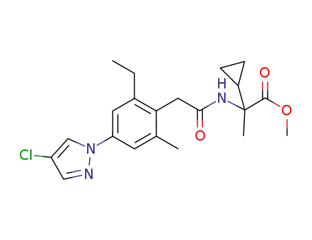 C<sub>21</sub>H<sub>26</sub>ClN<sub>3</sub>O<sub>3</sub>