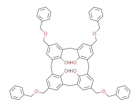 5,11,17,23-Tetrakis<(benzyloxy)methyl>-25,26,27,28-tetrahydroxycalix<4>arene