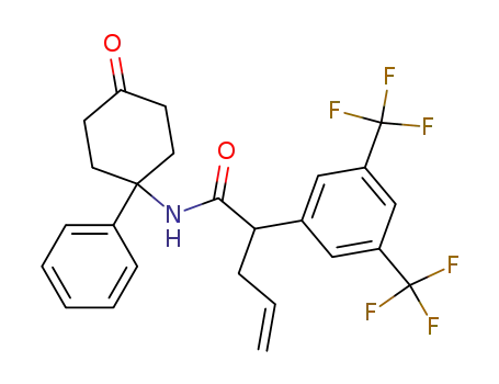 (RS)-N-(4-oxo-1-phenylcyclohexyl)-α-(2-propenyl)-3,5-bis(trifluoromethyl)benzeneacetamide