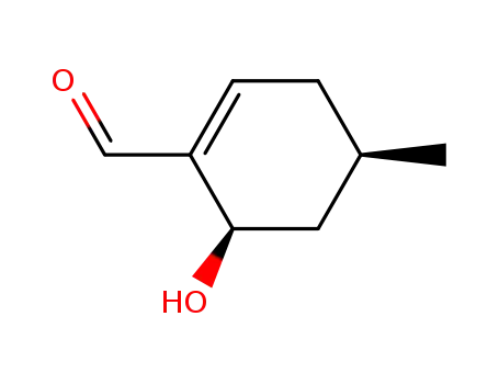 (4R,6R)-6-hydroxy-4-methyl-cyclohex-1-enecarbaldehyde