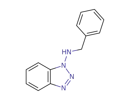 Molecular Structure of 105026-59-3 (N-(A-METHYLBENZYL)-1-AMINOBENZOTRIAZOLE)