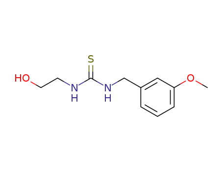 Thiourea, N-(2-hydroxyethyl)-N'-[(3-methoxyphenyl)methyl]-