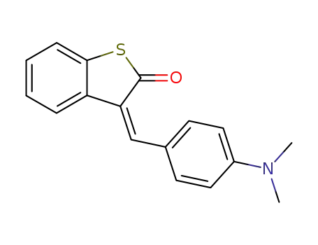 (Z)-3-(4-N,N-dimethylaminobenzylidenyl)-3H-benzo[b]thiophen-2-one