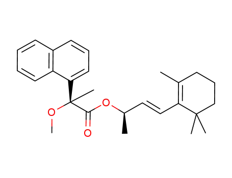 (1R,2E)-1-methyl-3-(2,6,6-trimethyl-1-cyclohexen-1-yl)-2-propenyl (S)-2-methoxy-2-(1-naphthyl)propanoate