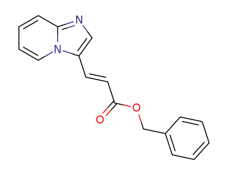 benzyl (E)-3-(imidazo<1,2-a>pyridin-3-yl)acrylate
