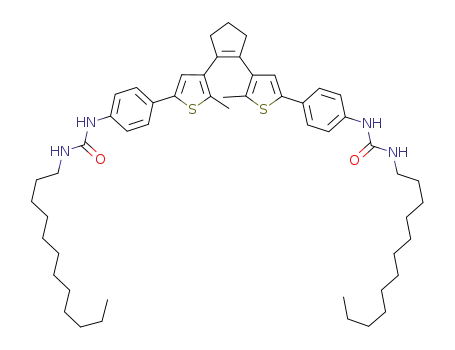 1,2-bis[2-methyl-5-(p-N-dodecylureidophenyl)-3-thienyl]cyclopentene