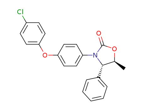 (4S,5S)-3-(4-(4-chlorophenoxy)phenyl)-5-methyl-4-phenyloxazolidin-2-one
