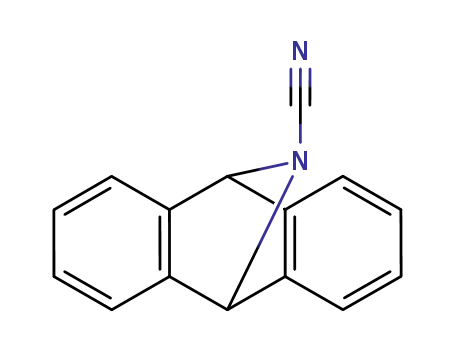 Molecular Structure of 331730-99-5 (2,3:5,6-dibenzo-7-cyano-7-azabicyclo[2.2.1]hepta-2,5-diene)