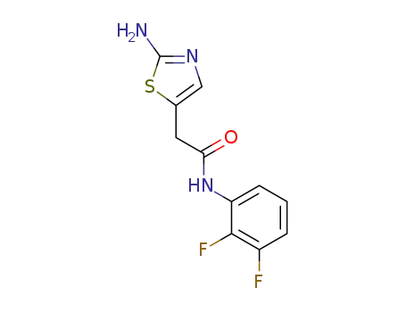 5-Thiazoleacetamide, 2-amino-N-(2,3-difluorophenyl)-