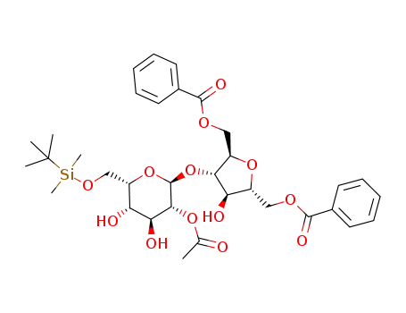 C<sub>34</sub>H<sub>46</sub>O<sub>13</sub>Si