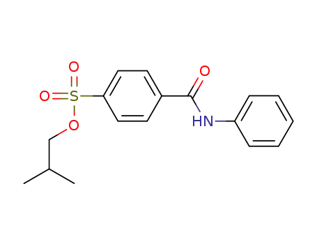 isobutyl 4-(phenylcarbamoyl)benzenesulfonate