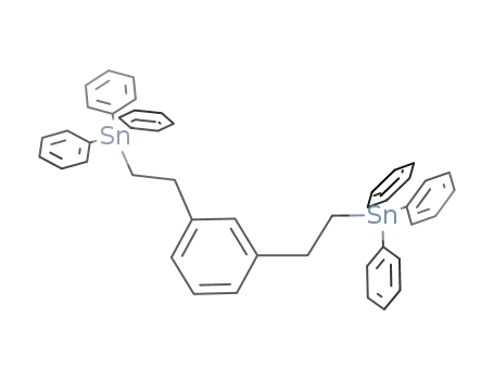 Molecular Structure of 404875-17-8 (1,3-bis[(2-triphenylstannyl)ethyl]benzene)