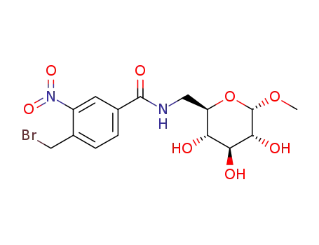 methyl 6-(4-bromomethyl-3-nitrobenzoylamino)-6-deoxy-α-D-glucopyranoside