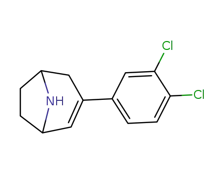 3-(3,4-dichloro-phenyl)-8-aza-bicyclo[3.2.1]oct-2-ene