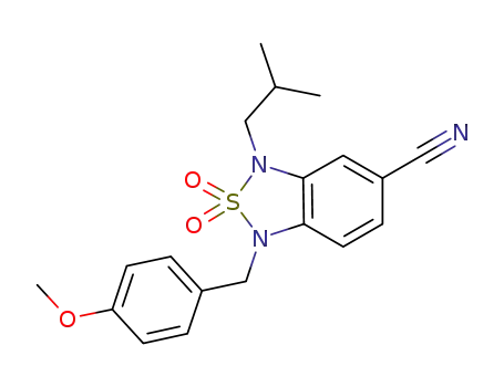 C<sub>19</sub>H<sub>21</sub>N<sub>3</sub>O<sub>3</sub>S