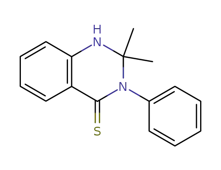 2,2-Dimethyl-3-phenyl-2,3-dihydroquinazoline-4(1H)-thione
