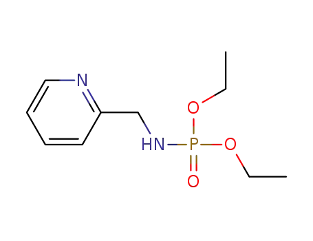 Molecular Structure of 149543-47-5 (pyridin-2-ylmethyl-phosphoramidic acid diethyl ester)