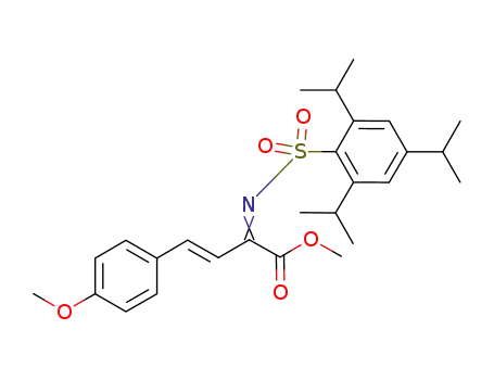 methyl 4-(4-methoxyphenyl)-2-(2,4,6-triisopropylphenylsulfonylimino)but-3-enoate