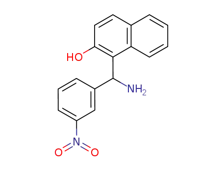 1-[Amino-(3-nitro-phenyl)-methyl]-naphthalen-2-OL