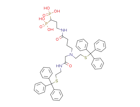N<sup>2</sup>-[4-[(3,3-diphosphonopropyl)amino]-4-oxobutyl]-N<sup>1</sup>,N<sup>2</sup>-bis[2-(tritylthio)ethyl]glycinamide