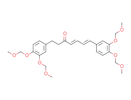 (4E,6E)-1,7-bis(3,4-bis(methoxymethoxy)phenyl)hepta-4,6-dien-3-one
