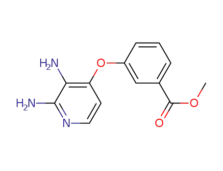 벤조산, 3-[(2,3-디아미노-4-피리디닐)옥시]-, 메틸 에스테르