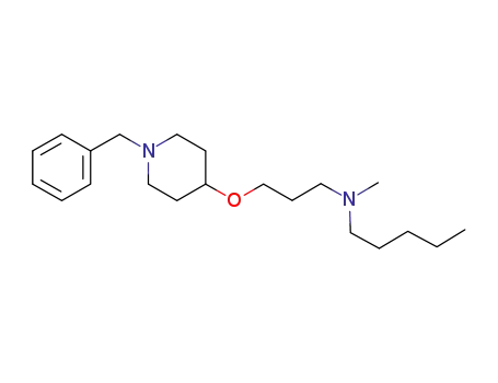 1-benzyl-4-[3-(N-methyl-N-pentylamino)propyloxy]piperidine