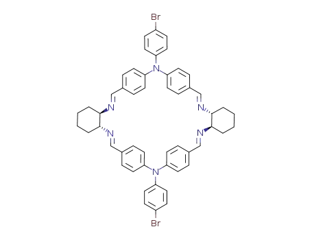 (2R,3R,17R,18R)-1,4,10,16,19,25-hexaaza-10,25-di(p-bromophenyl)-(2,3:17,18)-dibutano-(6:9,11:14,21:24,26:29)-tetraetheno-(2H,3H,17H,18H)-tetrahydro-<sup>(30)</sup>-annulene