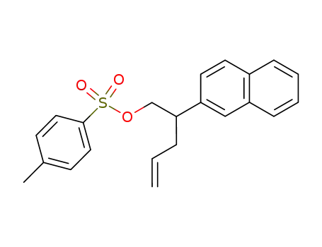 2-(2-naphthyl)-4-penten-1-yl p-toluenesulfonate