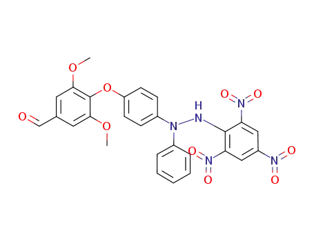 2-[4-(4-formyl-2,6-dimethoxyphenoxy)phenyl]-2-phenyl-1-picrylhydrazine