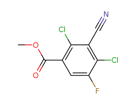 Methyl 2,4-dichloro-3-cyano-5-fluorobenzoate