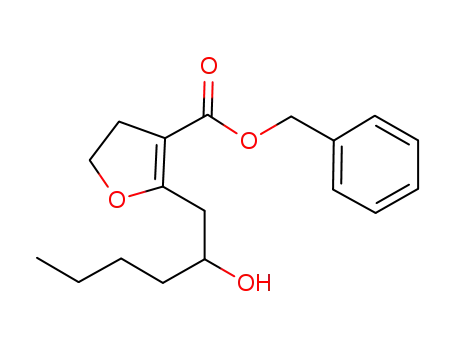 benzyl 2-(2-hydroxyhexyl)-4,5-dihydrofuran-3-carboxylate