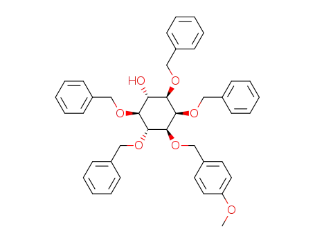 (+)-1D-2,3,5,6-tetra-O-benzyl-1-O-(4'-methoxybenzyl)-myo-inositol