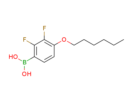 2,3-DIFLUORO-4-(N-HEXYLOXY)PHENYLBORONIC ACID
