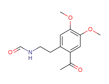 N-[2-(2-acetyl-4,5-dimethoxyphenyl)ethyl]formamide