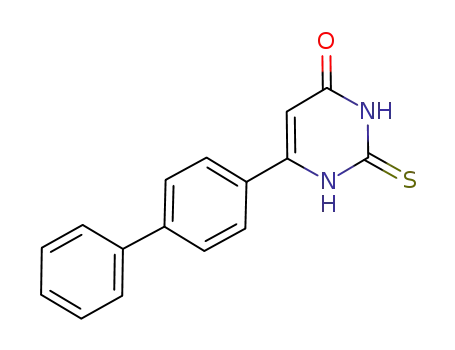 6-(biphenyl-4-yl)-2-thioxo-2,3-dihydropyrimidin-4(1H)-one