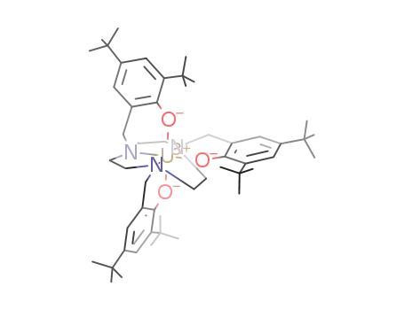 1,4,7-tris(3,5-di-tert-butyl-2-hydroxybenzyl)-1,4,7-triazacyclononane uranium(III)